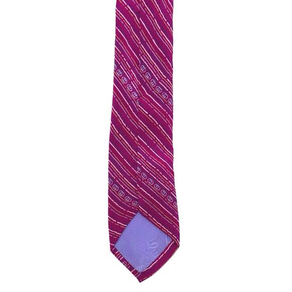Gucci Vintage ‘GG’ Pattern Tie - Picture 8 of 10